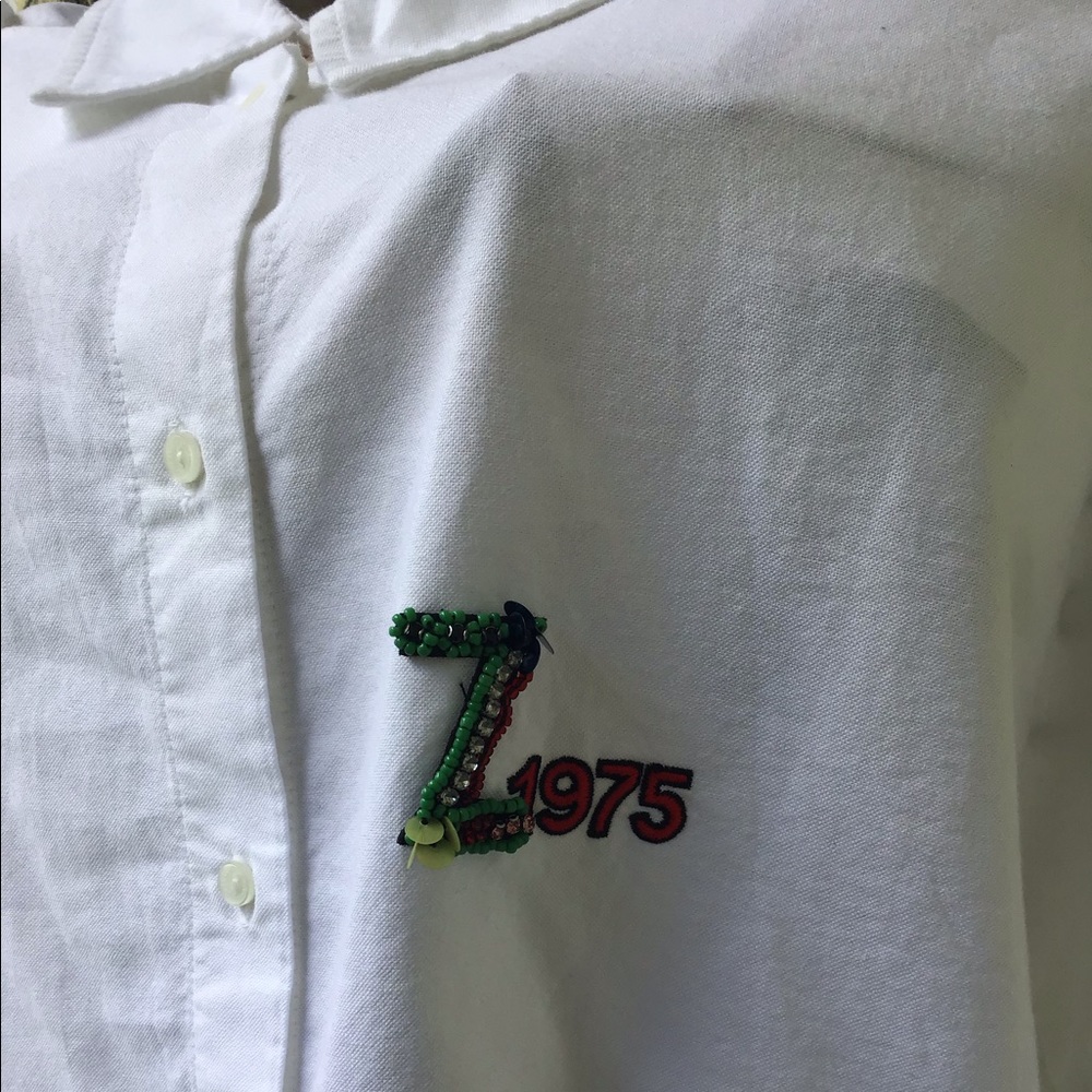 Zara basic women basic white shirt New with tag. - Picture 3 of 10